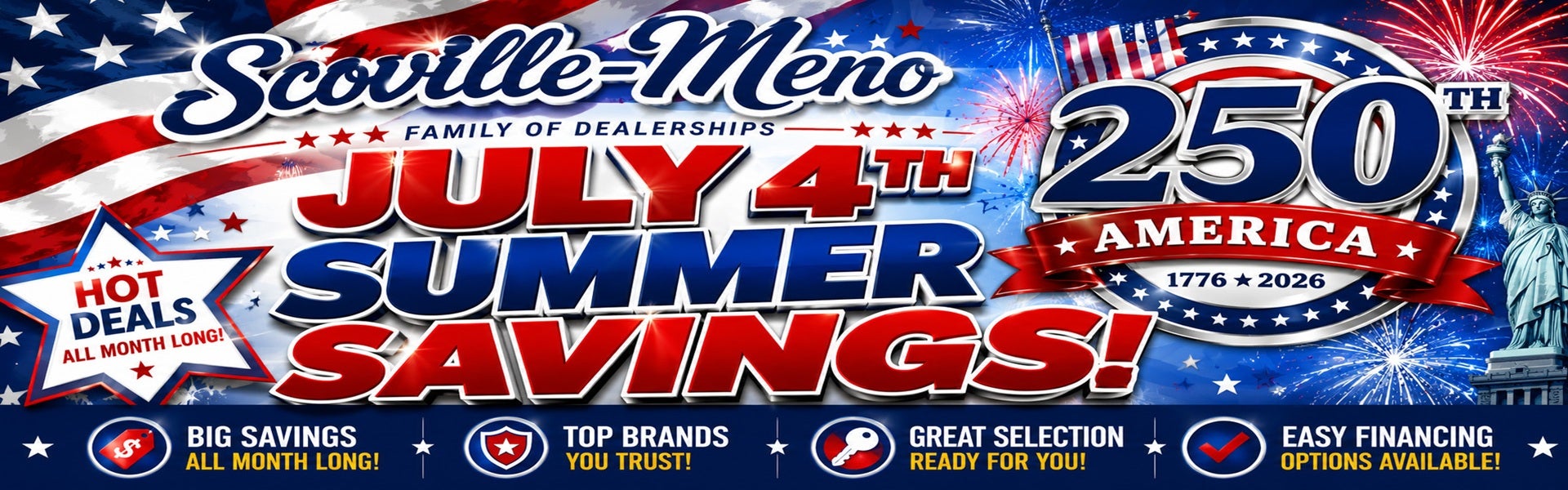July savings