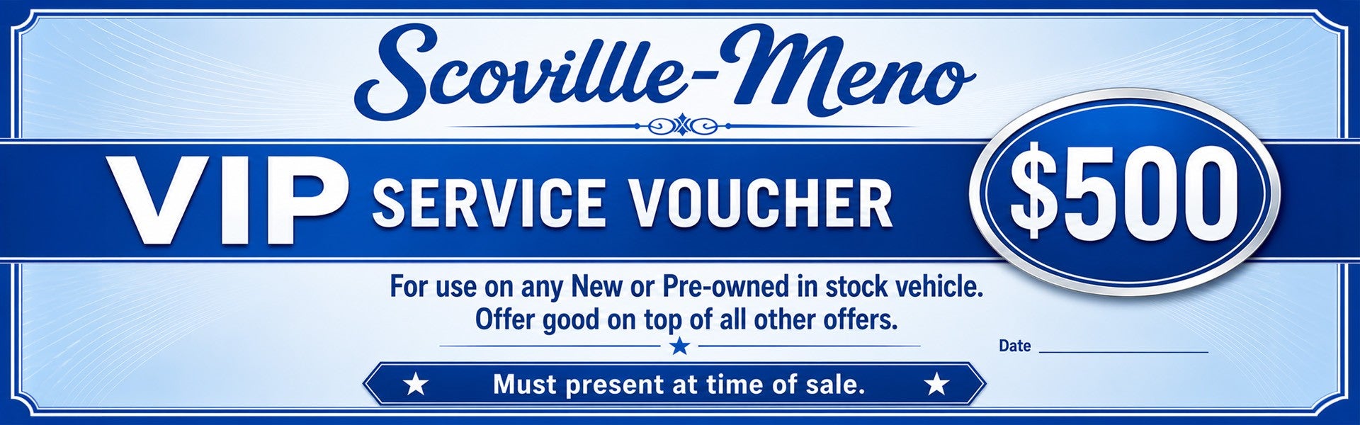 VIP Service Voucher